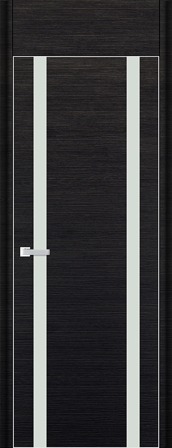 межкомнатные двери  Profil Doors 9D белое чёрный браш
